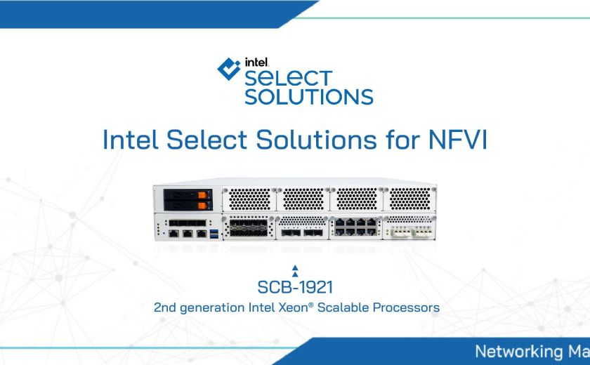 Intel 选择解决方案 for NFVI