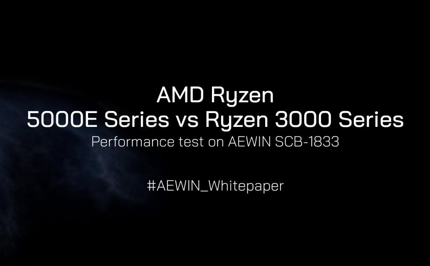 AMD Ryzen 5000E Series vs Ryzen 3000 Series – Performance test on AEWIN SCB-1833