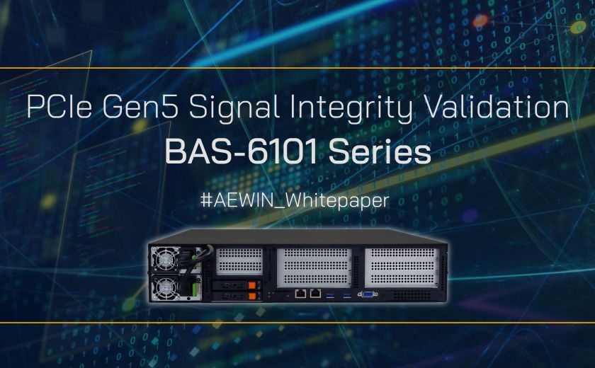 PCIe Gen5 Signal Integrity Validation: BAS-6101 Series