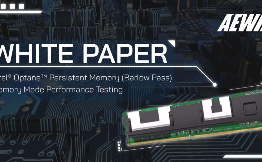 Intel Optane Persistent Memory (Barlow Pass) Memory Mode Performance Testing