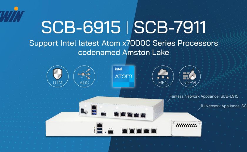 AEWIN SCB-6915 and SCB-7911 Support Intel latest Atom x7000C Series Processors codenamed Amston Lake