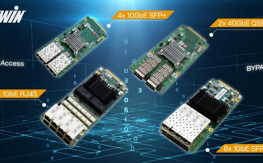AEWIN 致力於打造滿足您所有需求的網絡應用 NIC 模塊