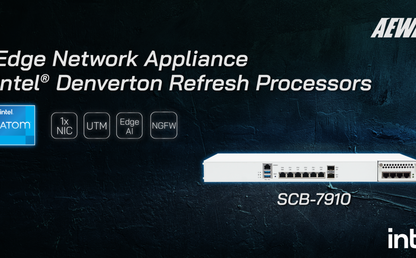 SCB-7910 由 Intel Denverton 处理器驱动