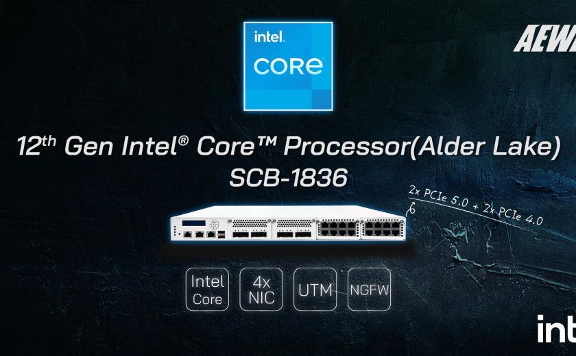SCB-1836 powered by 12th Gen Intel® Core Processor