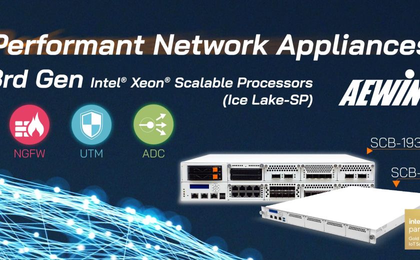 AEWIN Performant Network Appliances SCB-1931 & SCB-1933