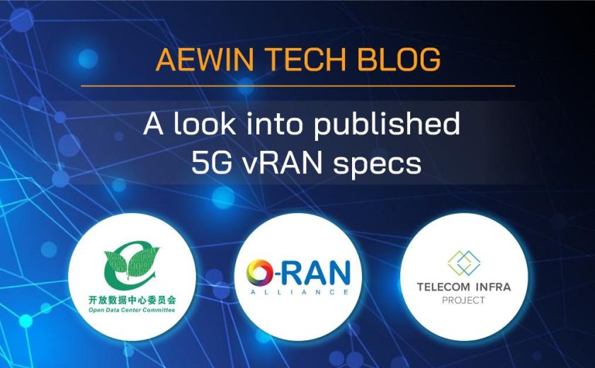 A look into published 5G vRAN specs