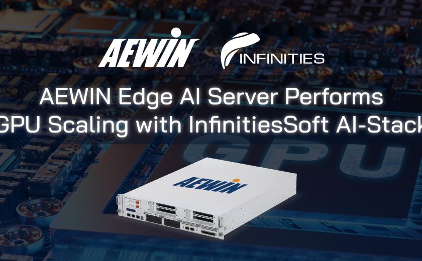 AEWIN边缘AI伺服器使用InfinitiesSoft AI-Stack进行GPU扩展
