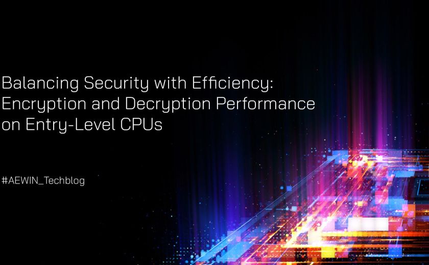 平衡安全性与效率：入门级 CPU 上的加密与解密性能