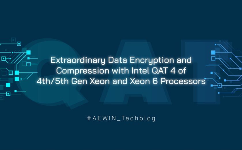 非凡的数据加密与压缩，适用于 Intel QAT 第四代/第五代 Xeon 和 Xeon 6 处理器