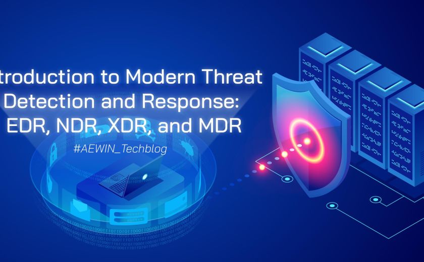 Introduction to Modern Threat Detection and Response: EDR, NDR, XDR, and MDR