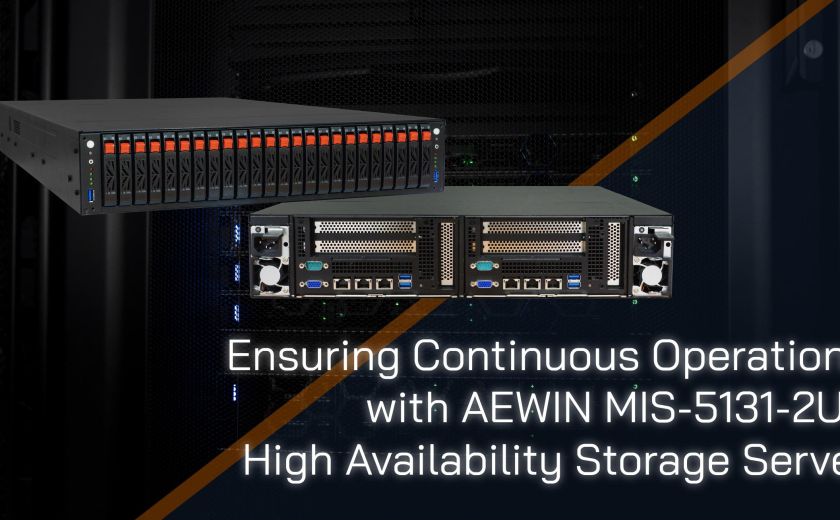 Ensuring Continuous Operations with AEWIN MIS-5131-2U2 High Availability Storage Server
