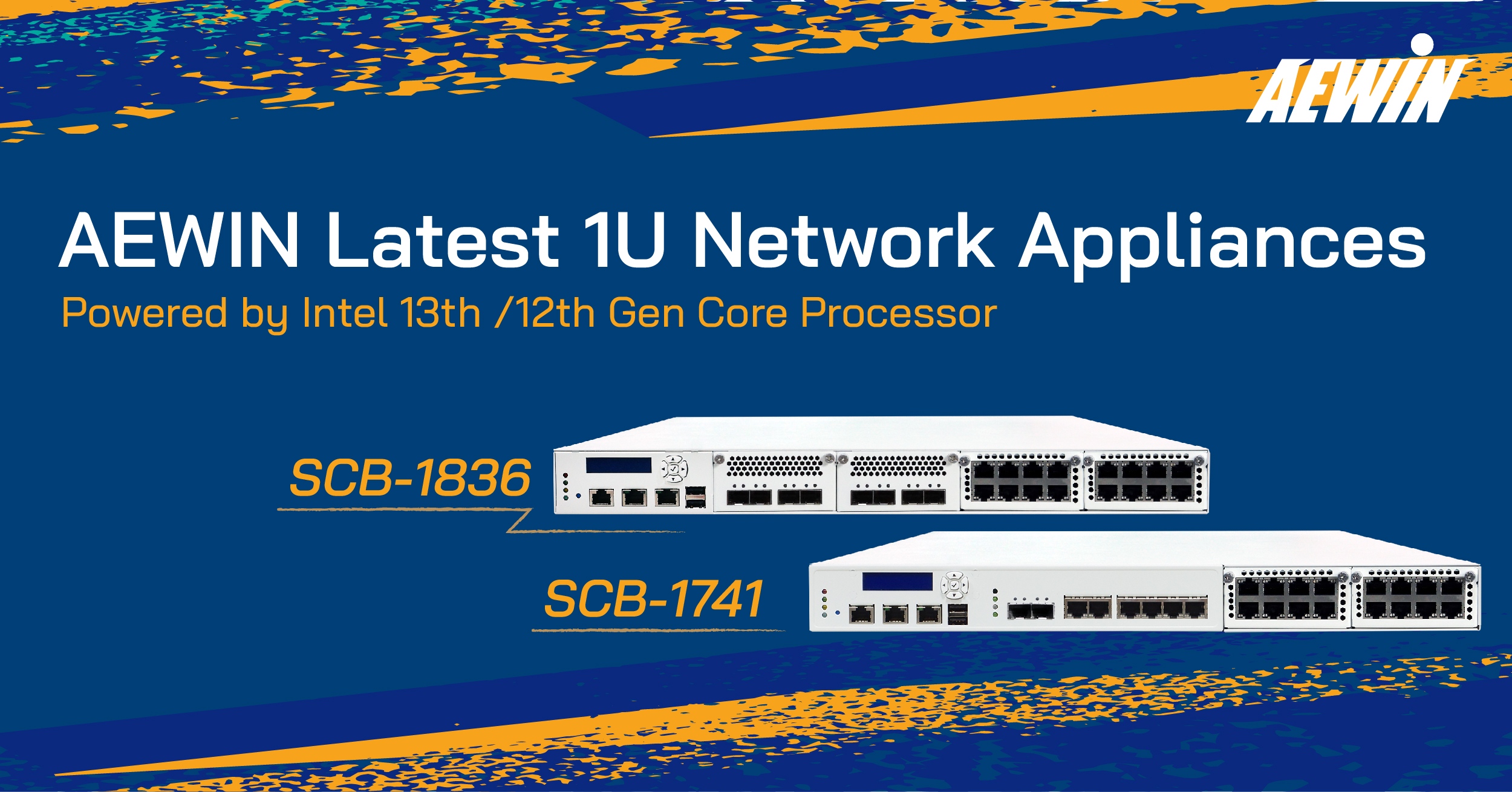 1U Network Appliances Powered by Intel 13th /12th Gen Core Processor